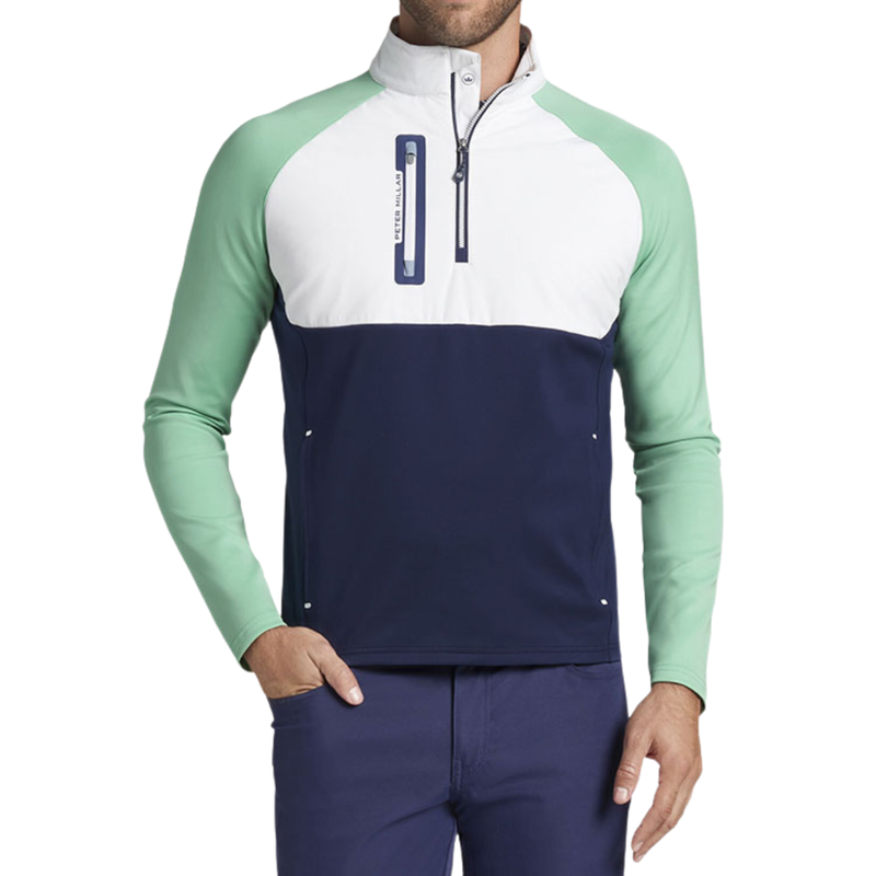 Peter Millar | MS22EZ52B | Mens | Hyperlight Weld Hybrid Half-Zip | Shmul