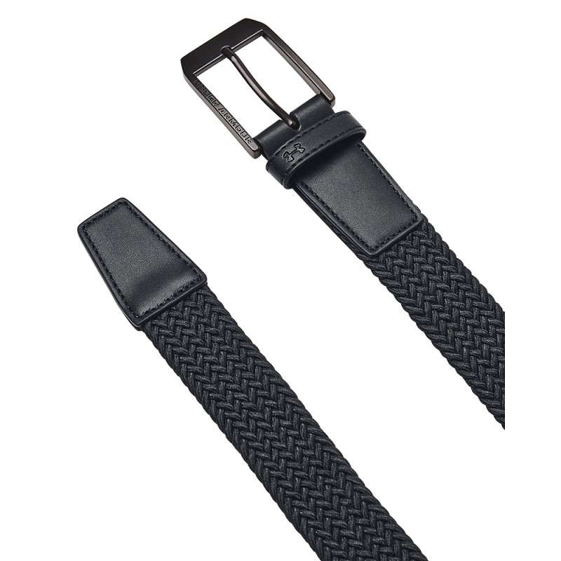 Under Armour | 1387746-001 | Braided Golf Belt | Black