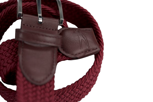 Seve Ballesteros | Slazenger | Clutch Belt | SEV010014 | Burgundy | M/L