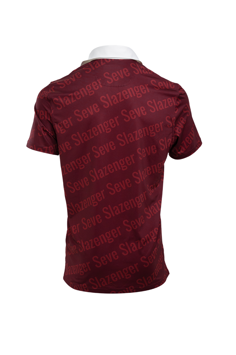 Seve Ballesteros | Slazenger | Equipo Polo | SEV010004 | Burgundy
