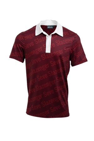 Seve Ballesteros | Slazenger | Equipo Polo | SEV010004 | Burgundy