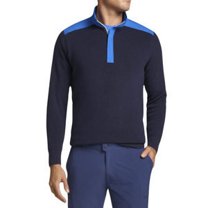 Peter Millar | MS22S03 | Mens | Yacht Club Quarter Zip | Navy