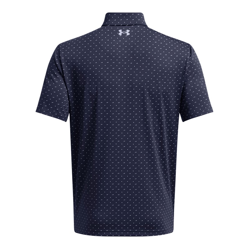 Under Armour | 1378677-417 | Playoff 3.0 Printed Polo | Midnight Navy / White / Steel