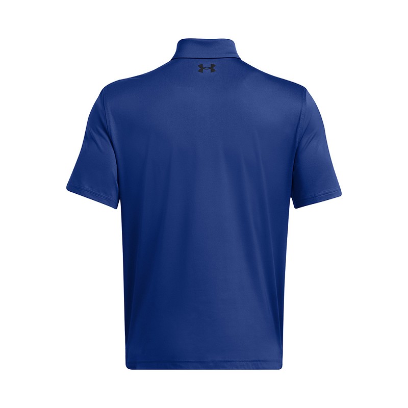 Under Armour | 1383714-432 | T2G Polo | Tech Blue / Black back view