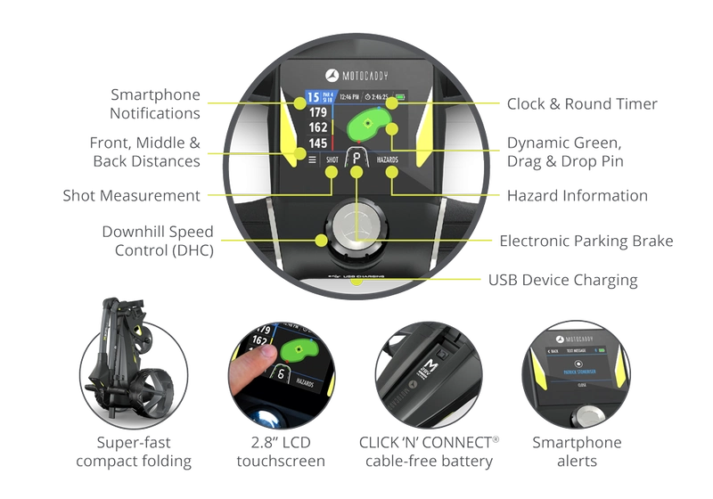 Motocaddy | M3 2024 | GPS DHC Ultra