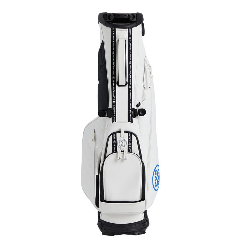 G/Fore | GUC000001 | Daytona Plus Carry Golf Bag | White | RSGolfshop