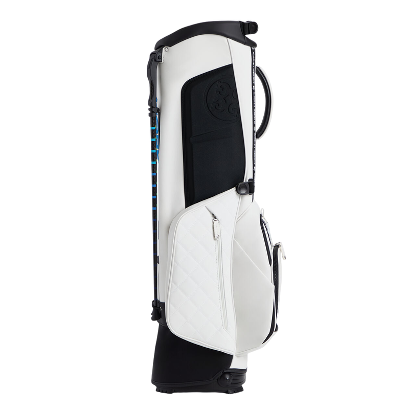 G/Fore | GUC000001 | Daytona Plus Carry Golf Bag | White side view