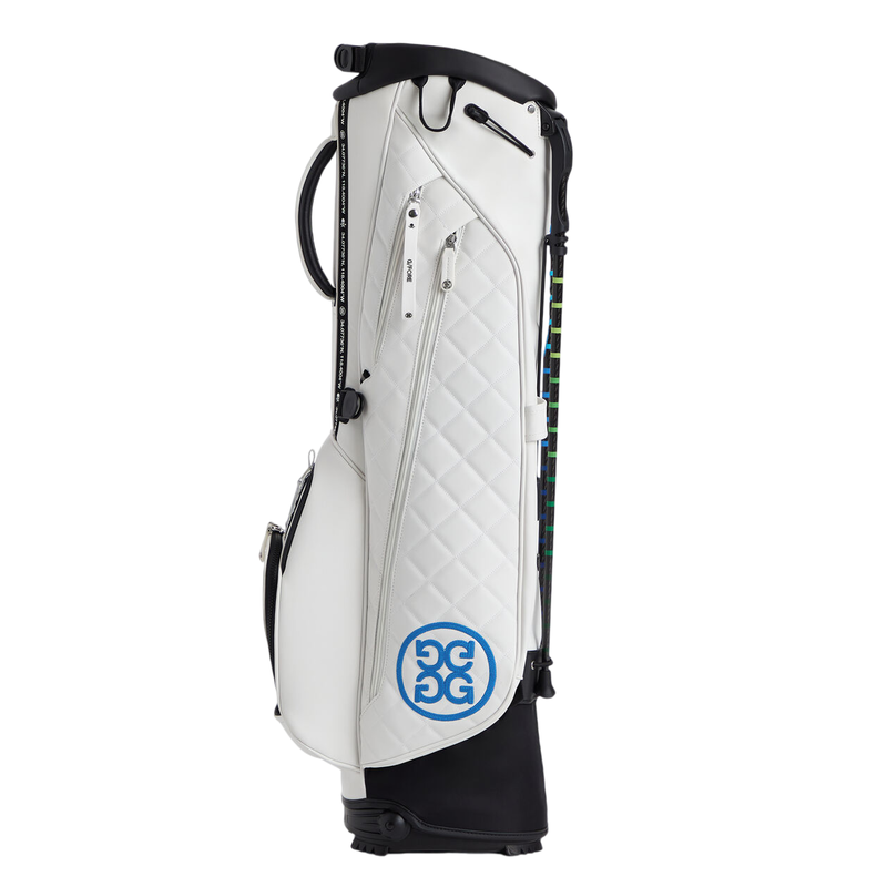 G/Fore | GUC000001 | Daytona Plus Carry Golf Bag | White side view