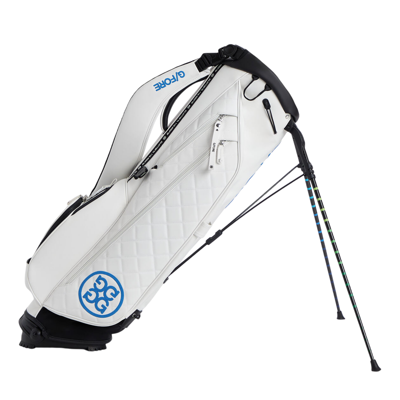 G/Fore | GUC000001 | Daytona Plus Carry Golf Bag | White side view