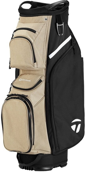Taylormade | N2362401 | Cart Lite | Cartbag | Black/Tan