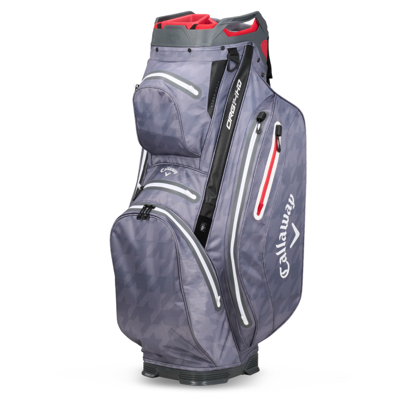 Callaway | 5124162 | ORG 14 HD 2024 | Cart Bag | Charcoal / Houndstooth side view