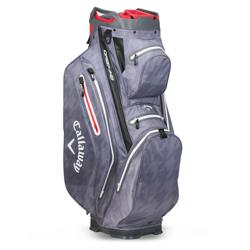 Callaway | 5124162 | ORG 14 HD 2024 | Cart Bag | Charcoal / Houndstooth side view