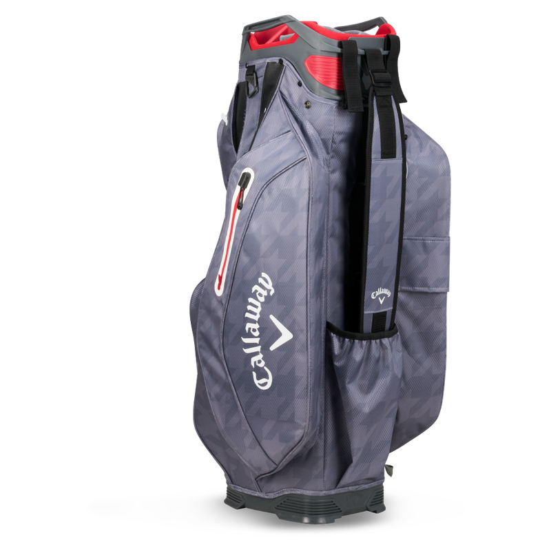 Callaway | 5124162 | ORG 14 HD 2024 | Cart Bag | Charcoal / Houndstooth back view