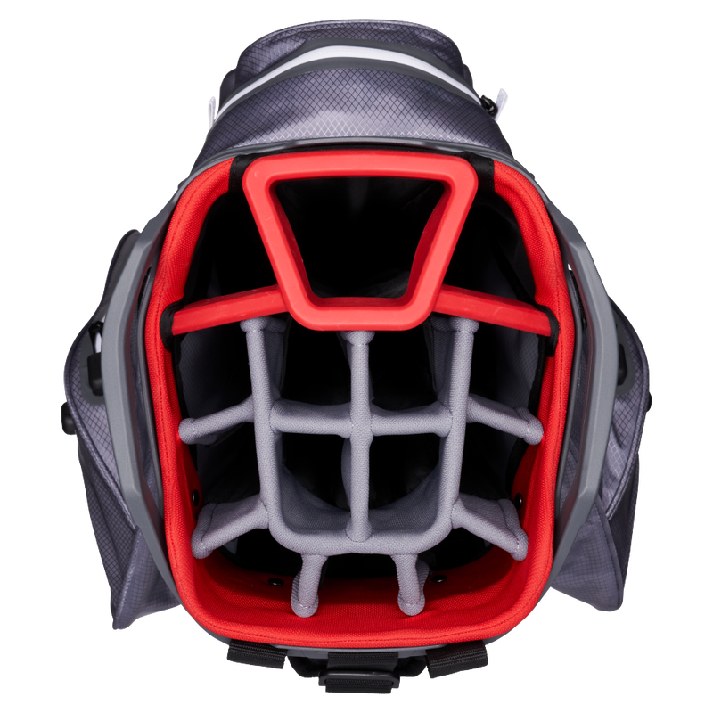 Callaway | 5124162 | ORG 14 HD 2024 | Cart Bag | Charcoal / Houndstooth top view