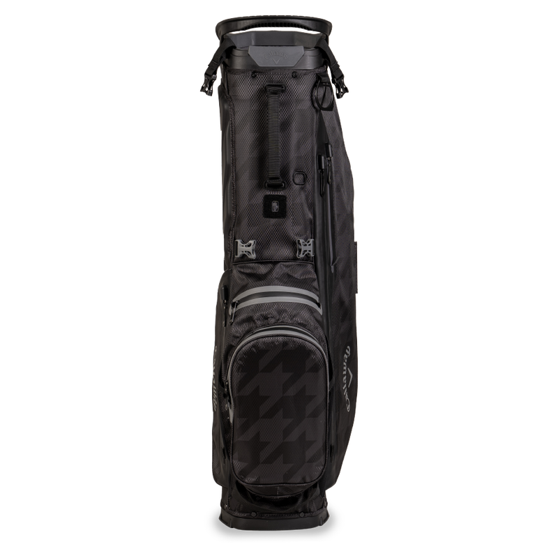 Callaway | 5124215 | Fairway C HD Stand Bag |  Black Houndstooth front view