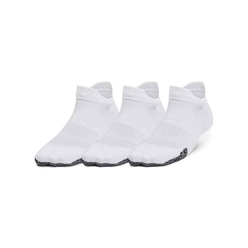 Under Armour | 1387052-100 | Breathe NoShow Tab| One Size | White / White / Halo Gray