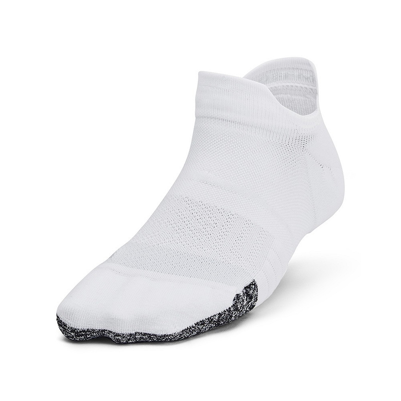 Under Armour | 1387052-100 | Breathe NoShow Tab| One Size | White / White / Halo Gray