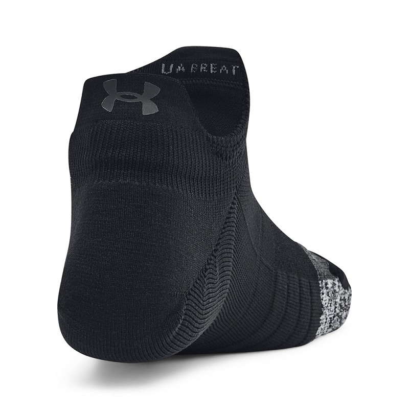 Under Armour | Breathe NoShow Tab | Black / Black / Jet Grey