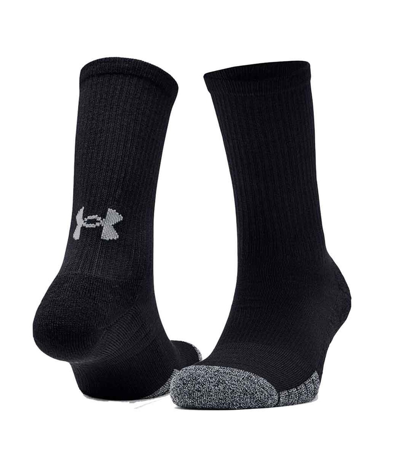 Under Armour | Heatgear Crew | Black / Black / Steel | XL