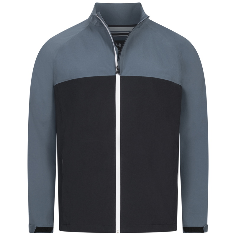 Under Armour | 1342717-002 | Elements Rain Jacket | Black / Mechanic Blue
