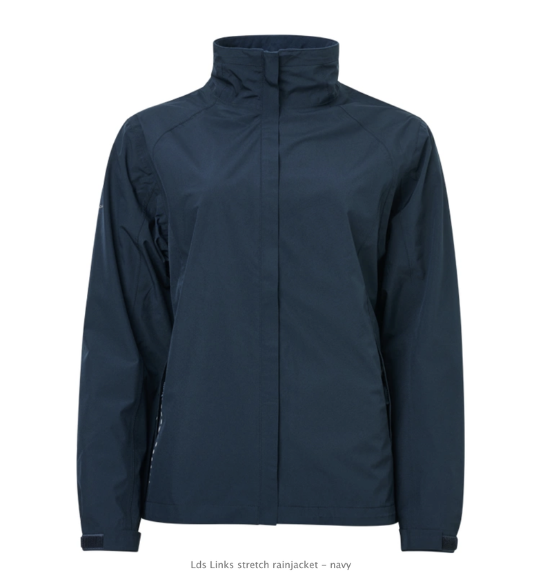 Abacus | 2076-300 | Links Stretch Rain Jacket | Navy