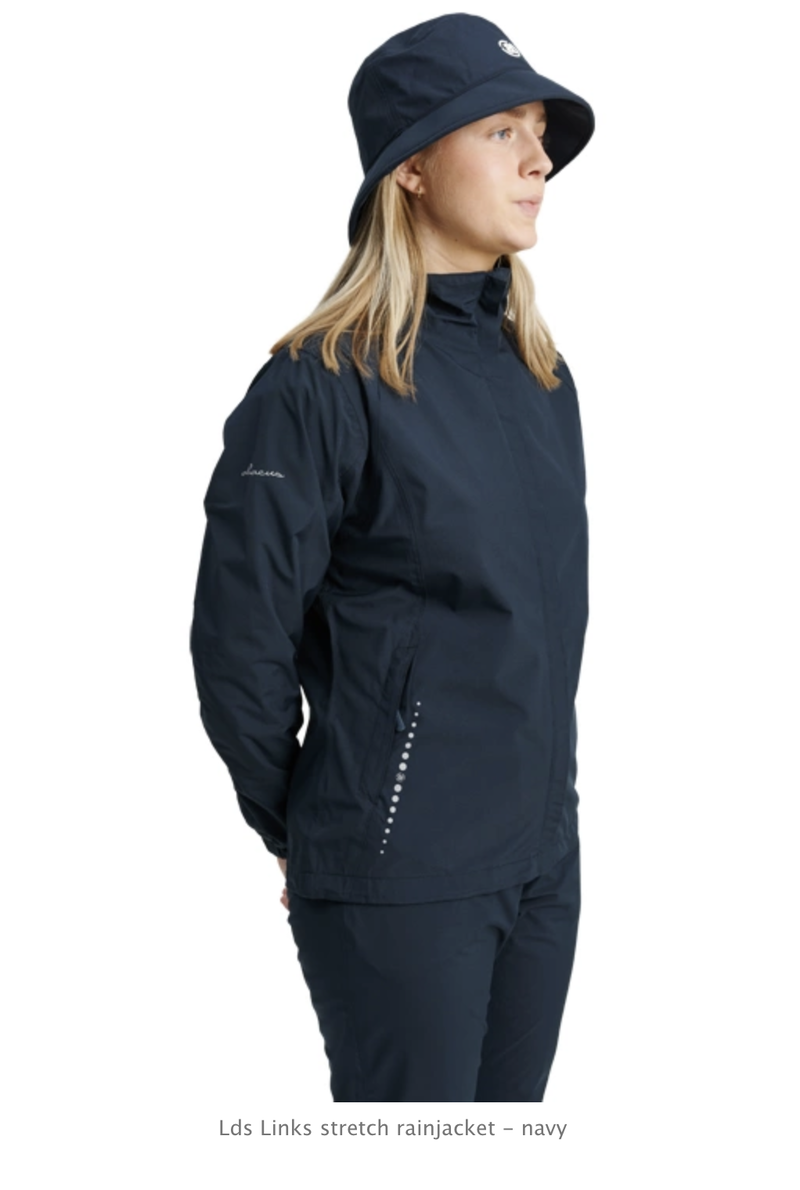 Abacus | 2076-300 | Links Stretch Rain Jacket | Navy