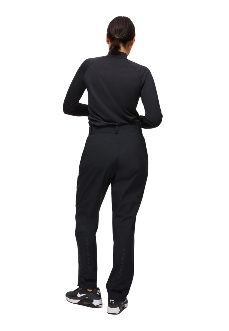 Rohnisch | 110598 | Storm Rain Pants 32 Black back view