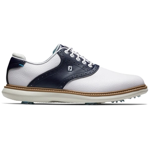 Footjoy |  57899K |  Traditions |  White / Navy