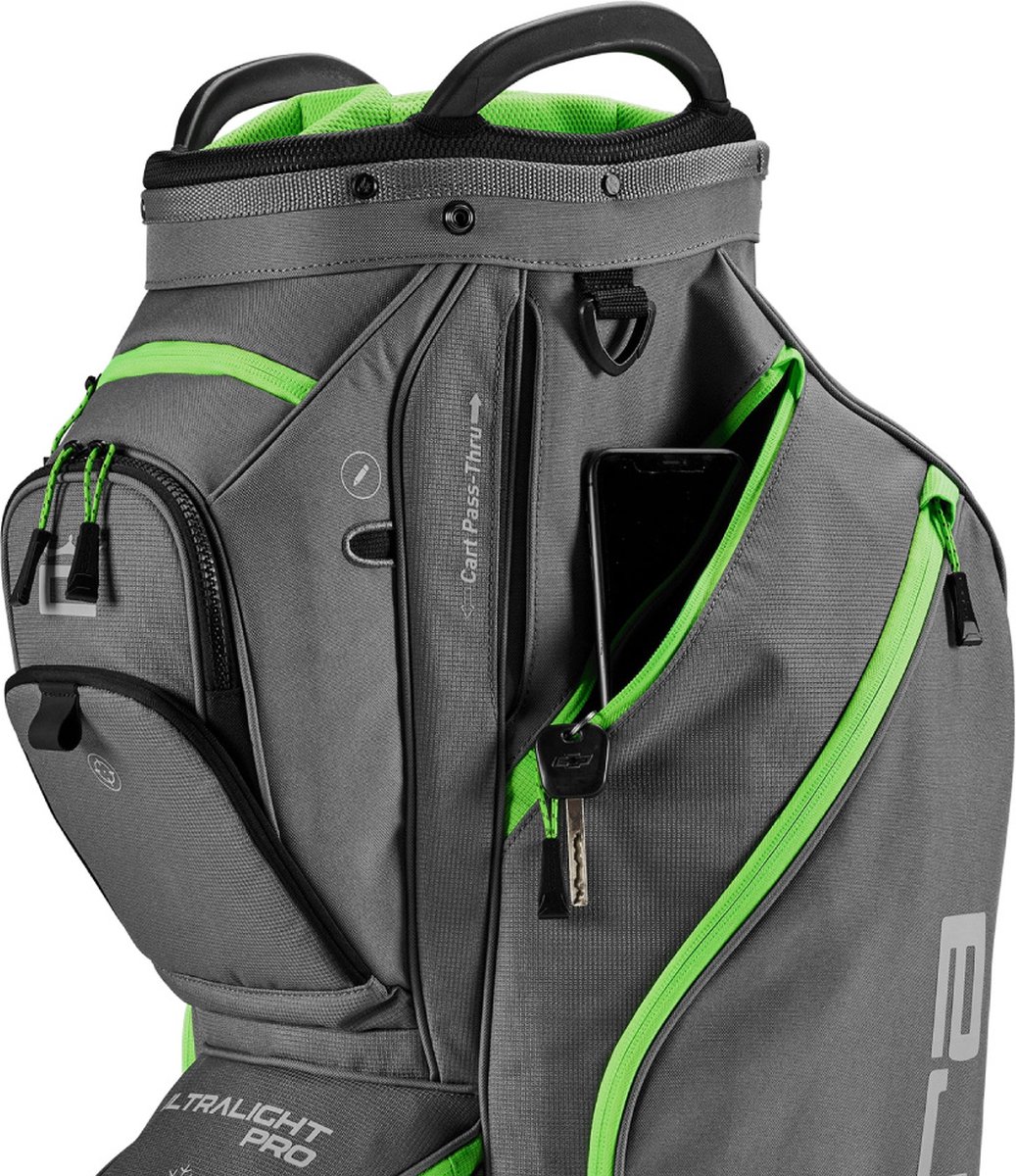 Cobra | 909528-10 | Ultralight Pro Cartbag | Quiet Shade/ Green