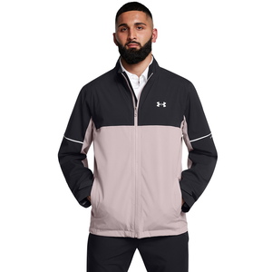 Under Armour | 1385832-001 | Drive Rain Jacket | Tetra Gray / Metallic Silver | 3XL