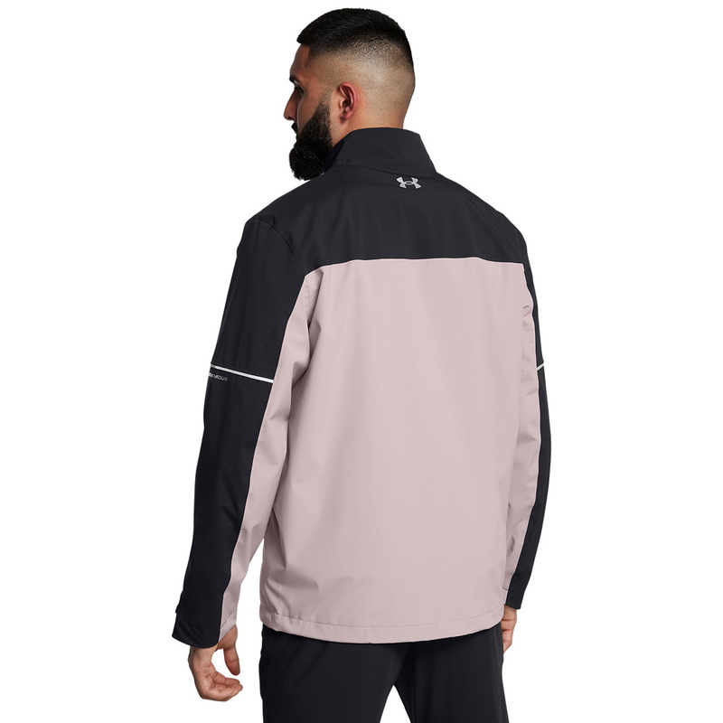 Under Armour | 1385832-001 | Drive Rain Jacket | Tetra Gray / Metallic Silver | 3XL