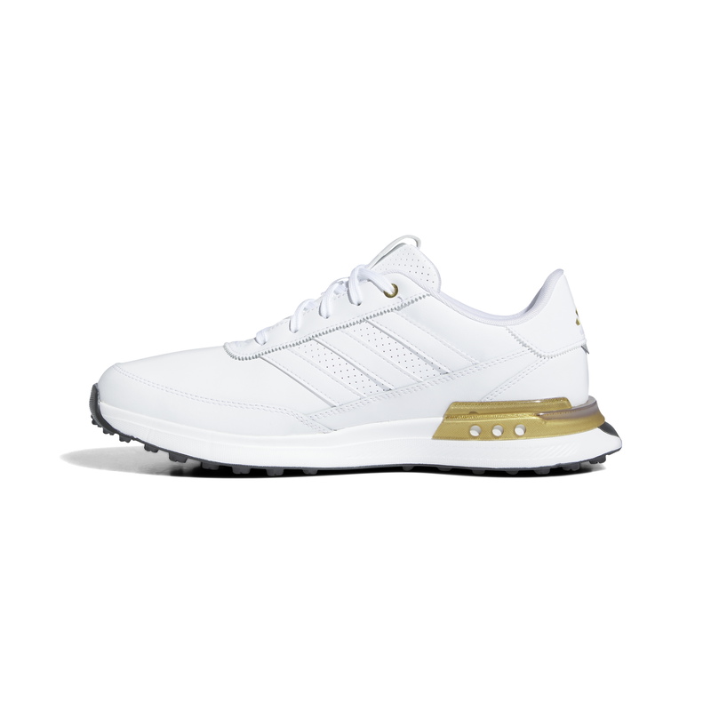 Adidas | ID8699 | S2G SL Leather 24 | Cloud White / Cloud White / Gold Metallic