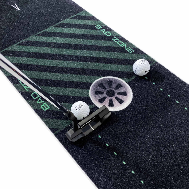 Wellputt mat | First | 3m | Black | Putter