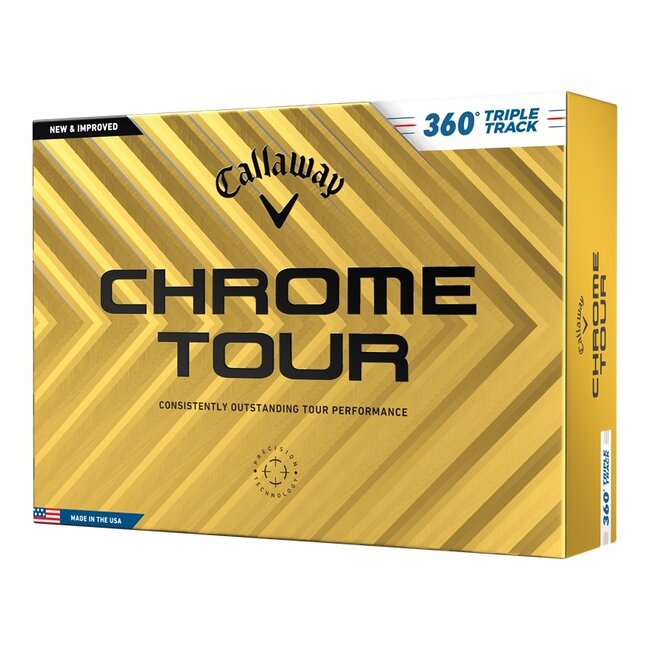 Callaway | Chrome Tour | Triple Track 360º | White | 2025