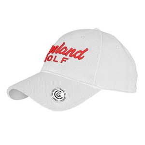 Cleveland | CAH 21006l | Ballmarker Cap | White / Red