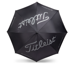 Titleist | TA23STSCU-02 | StaDry | Single Canopy Umbrella | Black / Charcoal