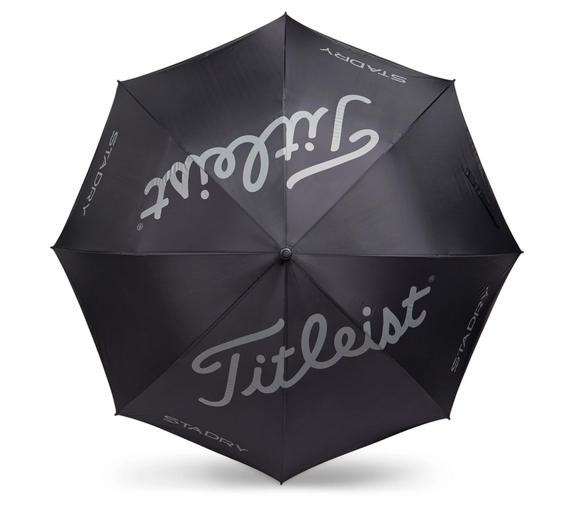Titleist | TA23STSCU-02 | StaDry | Single Canopy Umbrella | Black / Charcoal