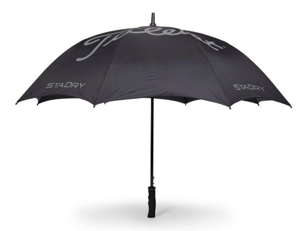 Titleist | TA23STSCU-02 | StaDry | Single Canopy Umbrella | Black / Charcoal