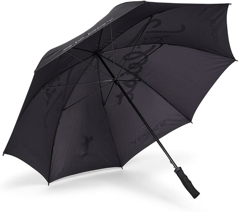 Titleist | TA23STSCU-02 | StaDry | Single Canopy Umbrella | Black / Charcoal