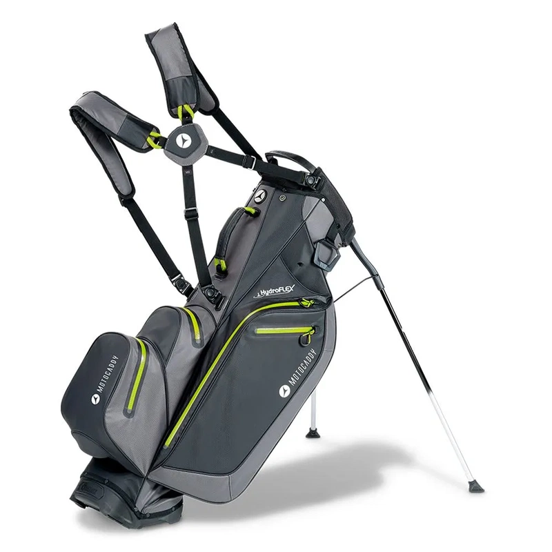 Motocaddy | HydroFLEX | Standbag | Charcoal / Lime 2025