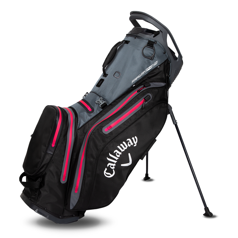 Callaway | Fairway 14 | HD | Standbag | Black/ Charcoal/ Pink