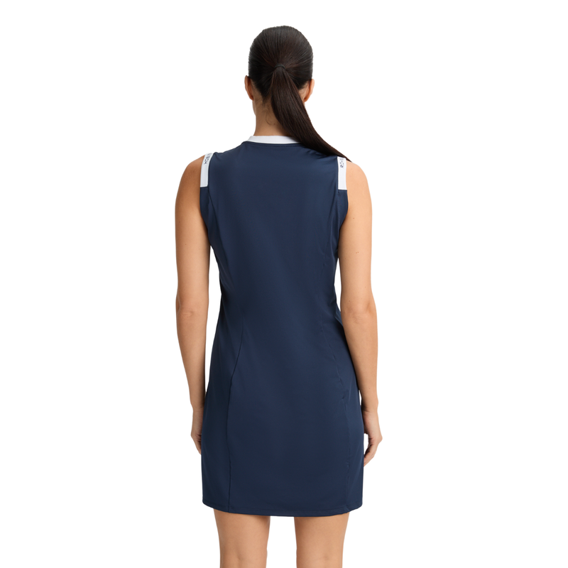 Rohnisch | 111288 | Abby Sleeveless Dress | Navy / White
