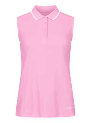 Rohnisch | 111520 | Miriam sleeveless polo | Fuchsia / Pink
