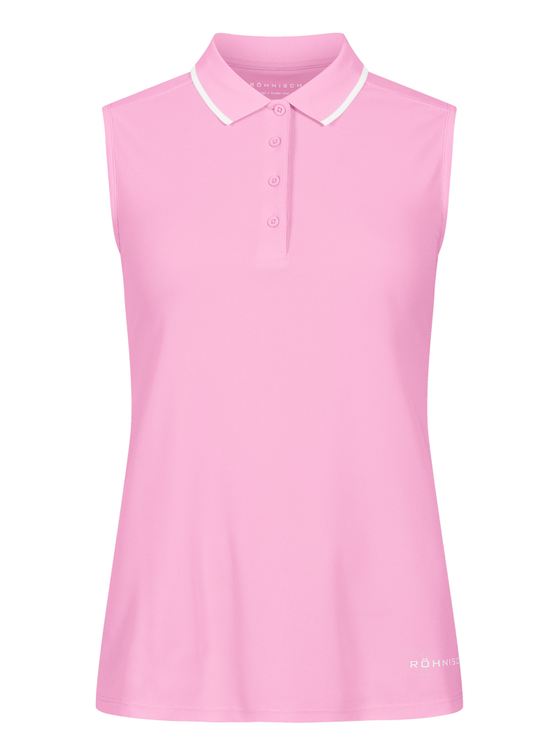 Rohnisch | 111520 | Miriam sleeveless polo | Fuchsia / Pink