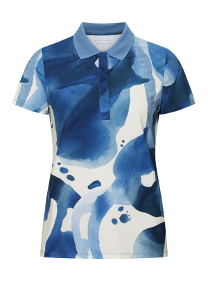Rohnisch | 111521 | Deni Poloshirt | Blue Aquarelle