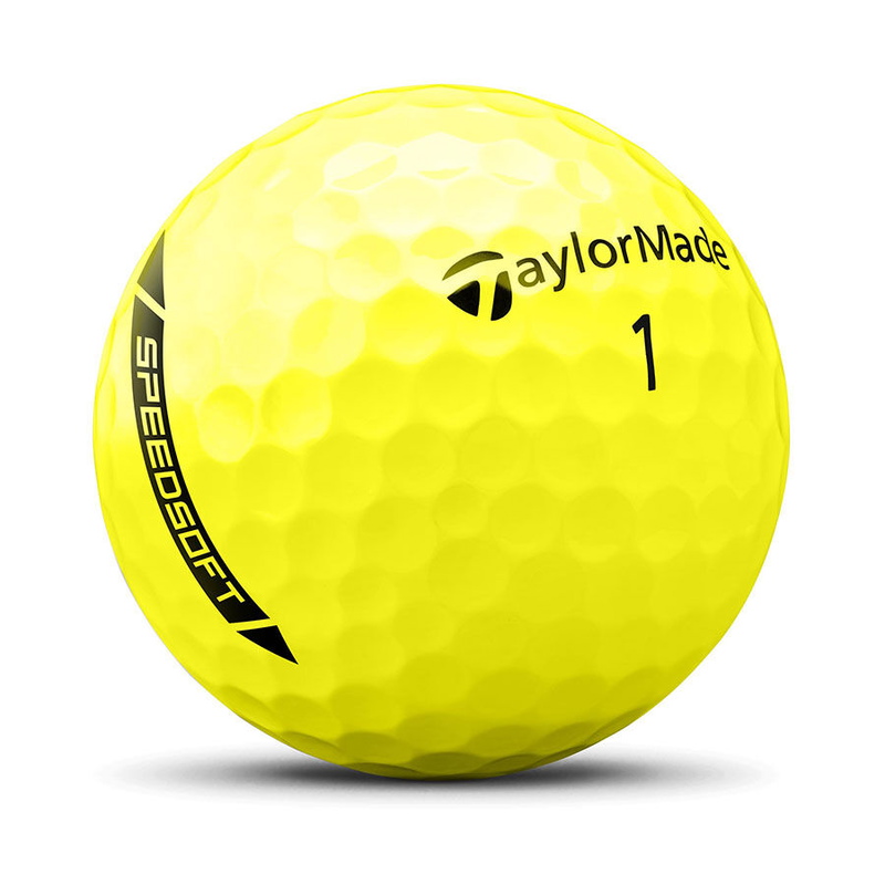 Taylormade | V9910201 | Speed Soft Balls | Hi-Vis | Yellow