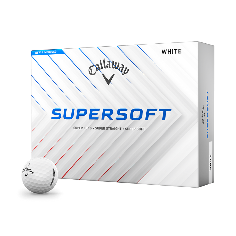 Callaway  | Supersoft | White | Golf Balls | 2025