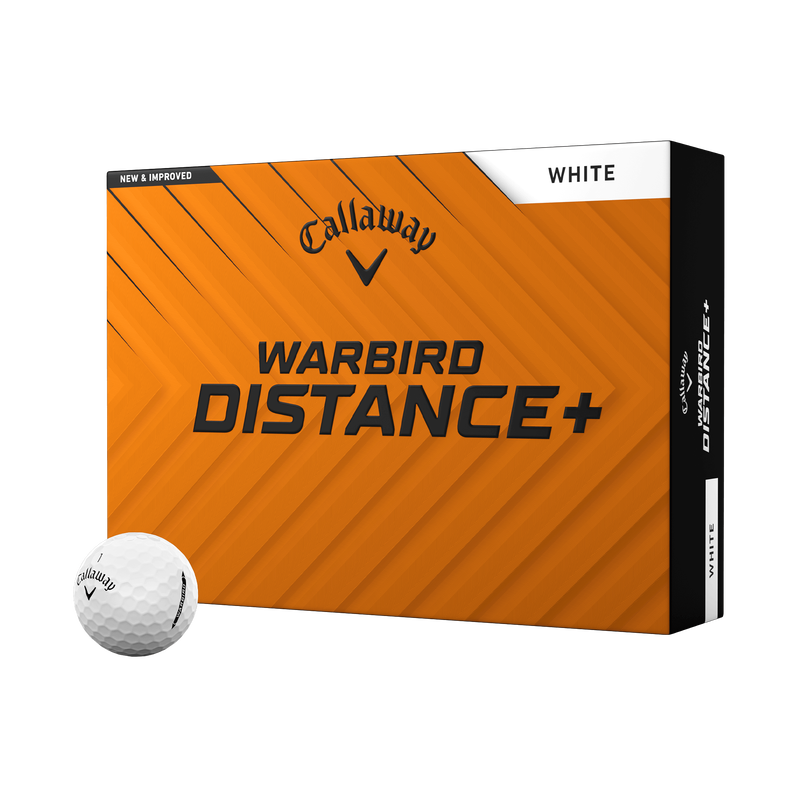 Callaway |  Warbird Distance + | Golf Balls | White | 2025