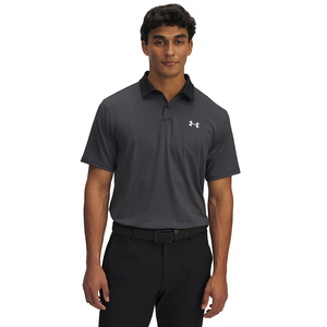 Under Armour | 1383715-004 | T2G Printed Polo Heritage | Black/Halo Gray