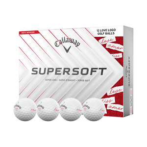 Callaway | Golf Balls | Supersoft | White Love Logo